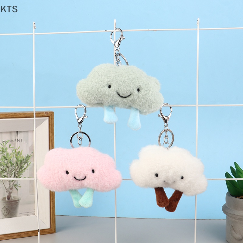 1 Móc Khóa Hình Đám Mây Hoạt Hình Nhồi Bông Đáng Yêu