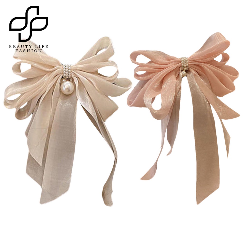 Kẹp Tóc Nhiều Lớp Mềm Mại Chống Trượt Nhiều Kiểu Dáng Ngọt Ngào Cho Nữ