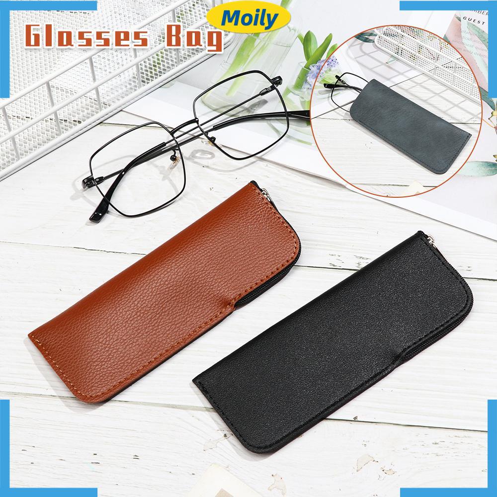 MOILYVN Túi Da Mềm Đựng Mắt Kính Chống Thấm Nước Tiện Dụng