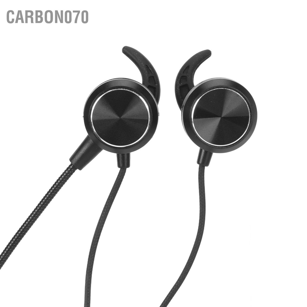 Carbon070 Tai nghe chơi game 3 5 mm có dây loại bỏ tiếng ồn âm thanh nổi Mic thể điều chỉnh cho máy tính xách tay  điện thoại di động PC