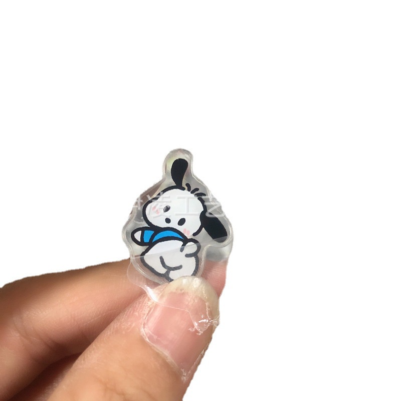 SANRIO  Quần Lót acrylic 2cm Hình Vuông Họa Tiết shin-chan / spongebob Làm Bằng Tay diy