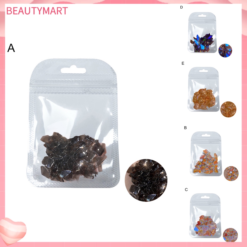 Bộ 50 Viên Đá 3D Mini Nhiều Màu Sắc Dùng Trang Trí Móng Tay Nghệ Thuật