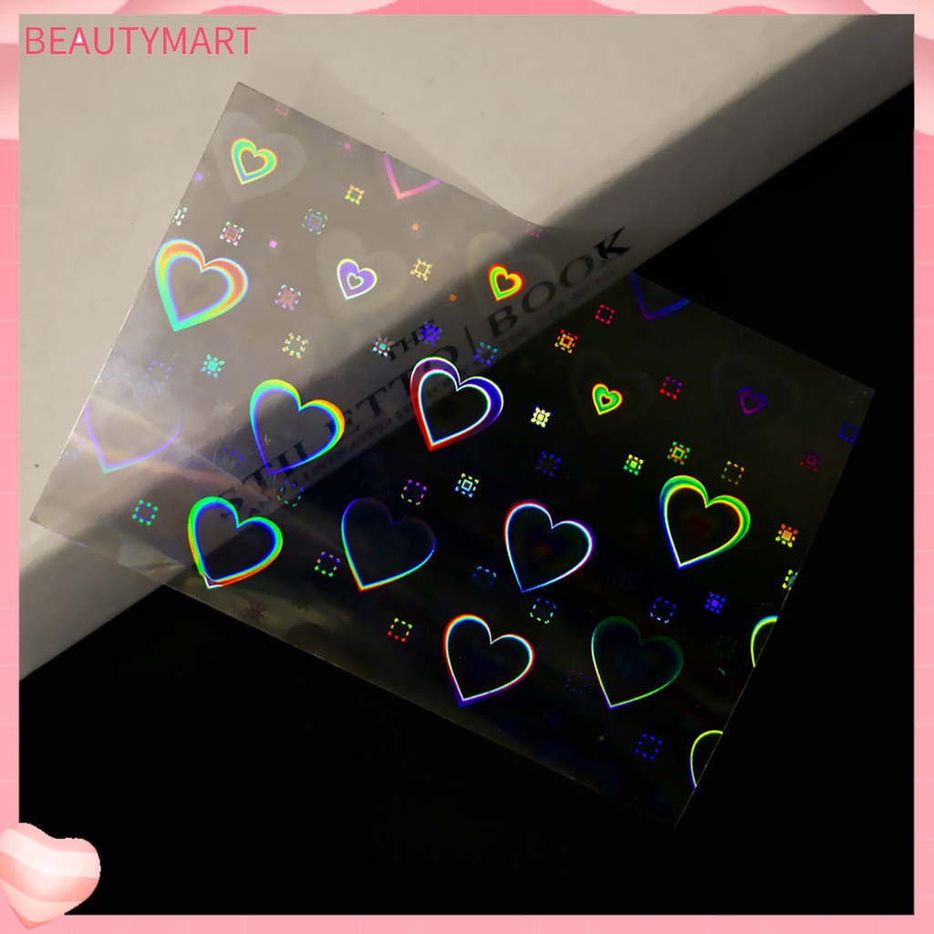 Miếng Dán Trang Trí Móng Tay Hình Trái Tim DIY