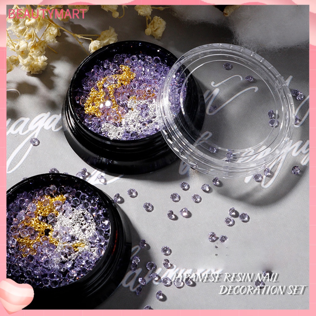 1 Hộp Đá 3D Trang Trí Móng Nghệ Thuật