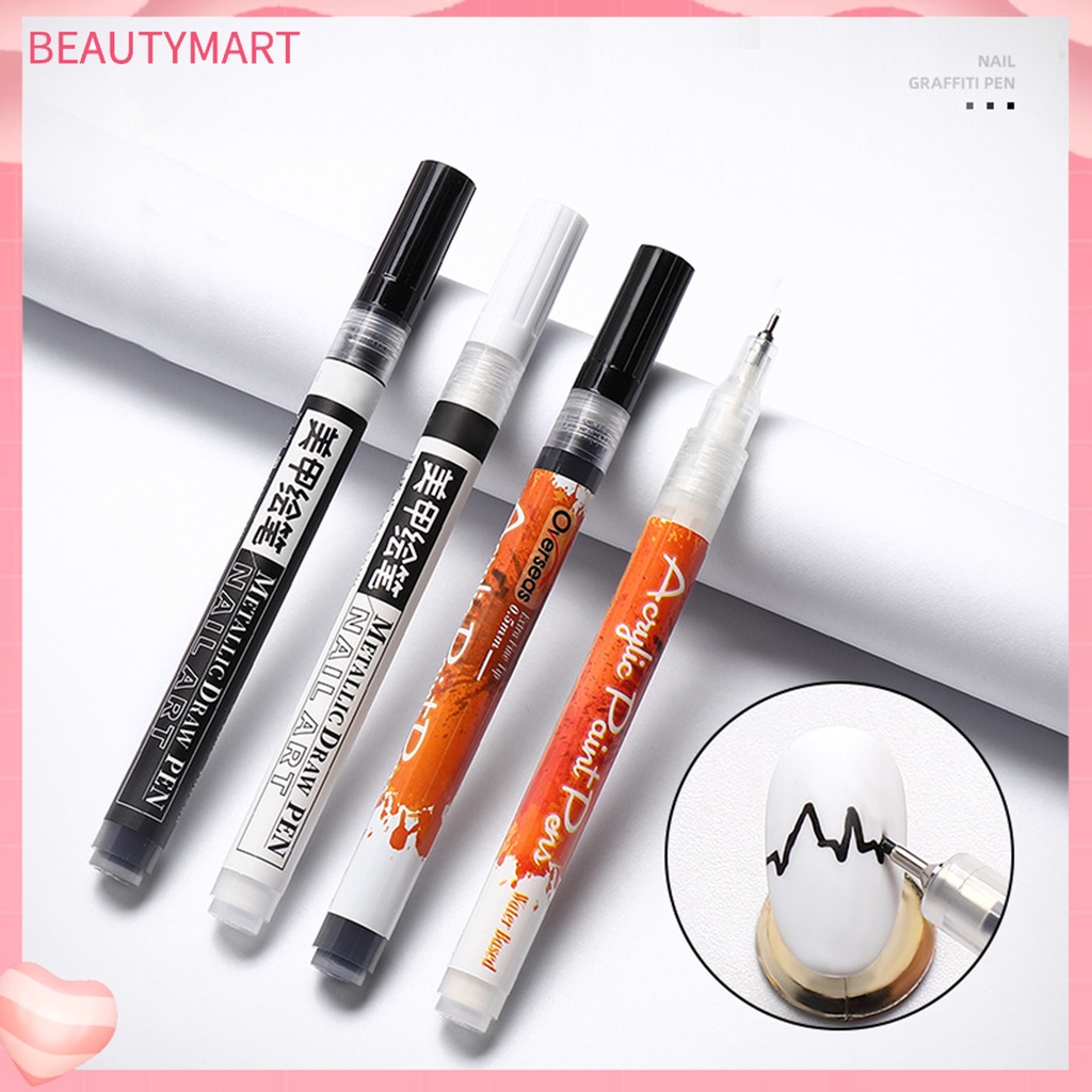 Bút Vẽ Trang Trí Móng Tay Nhanh Khô Không Gây Kích Ứng Dễ Sử Dụng