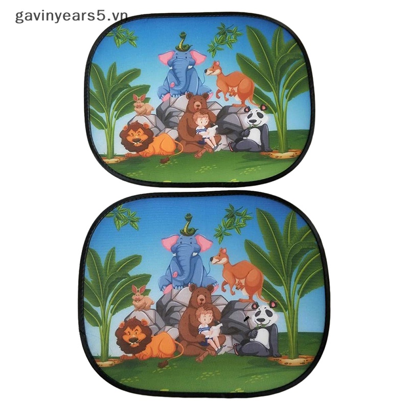 Tấm Che Nắng Cửa Sổ Xe Hơi Họa Tiết Động Vật Độc Đáo