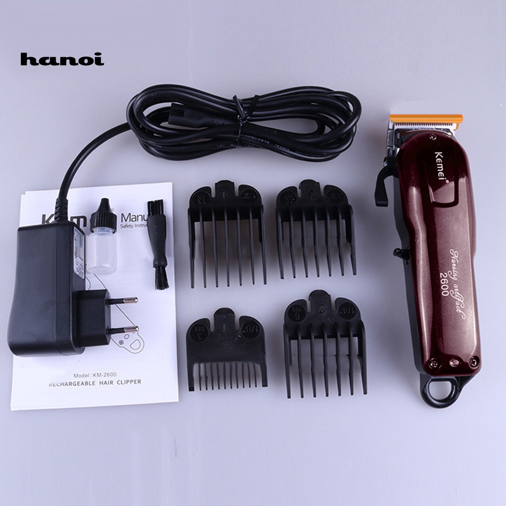 Bộ Tông Đơ Cắt Tóc KM-2600 6 Trong 1 Tiện Dụng Chất Lượng Cao