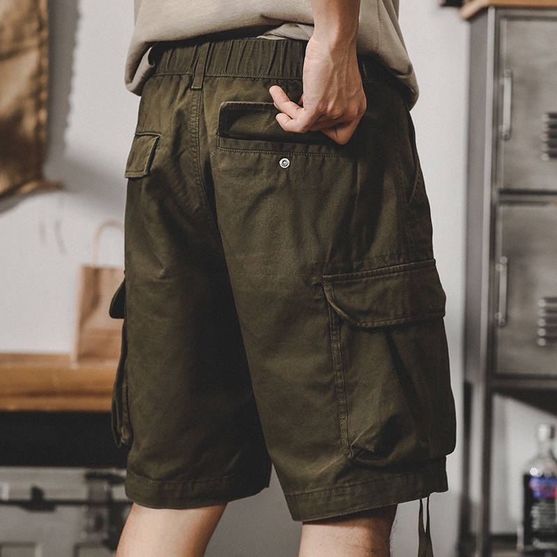 Quần Short Dáng Rộng Thời Trang Mùa Hè 2023 Phong Cách Mỹ Hàng Mới Dành Cho Nam