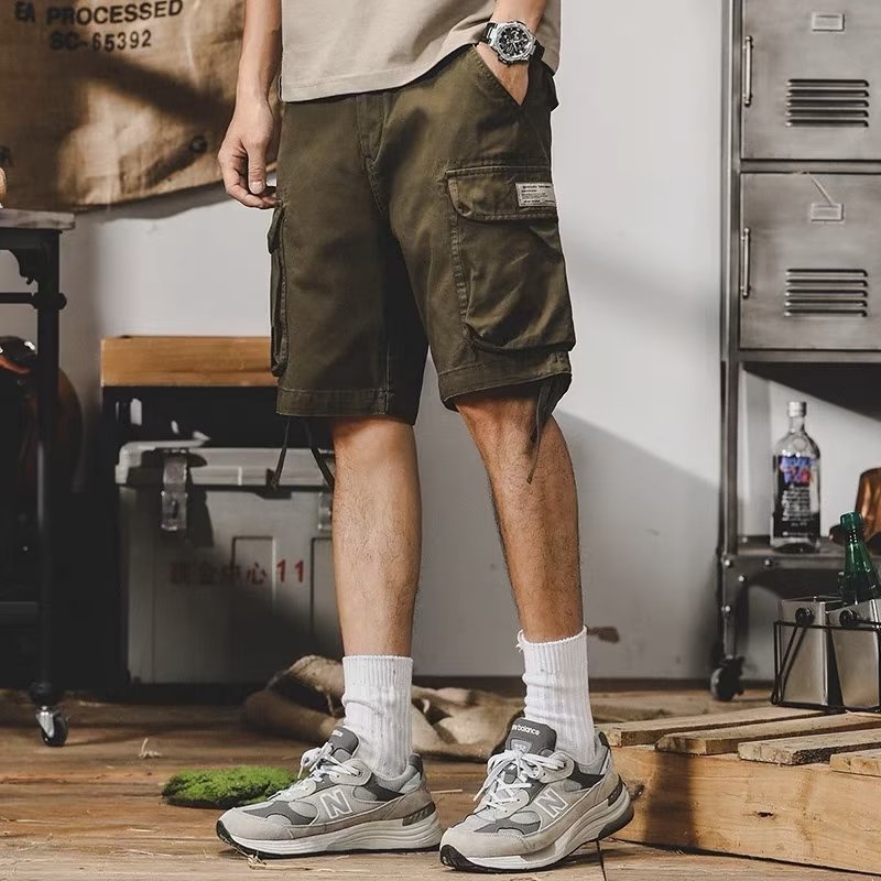 Quần Short Dáng Rộng Thời Trang Mùa Hè 2023 Phong Cách Mỹ Hàng Mới Dành Cho Nam