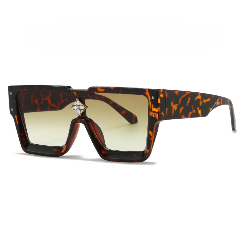 Kính Mát Gọng Vuông Phong Cách Âu Mỹ Thời Trang Cho Nữ