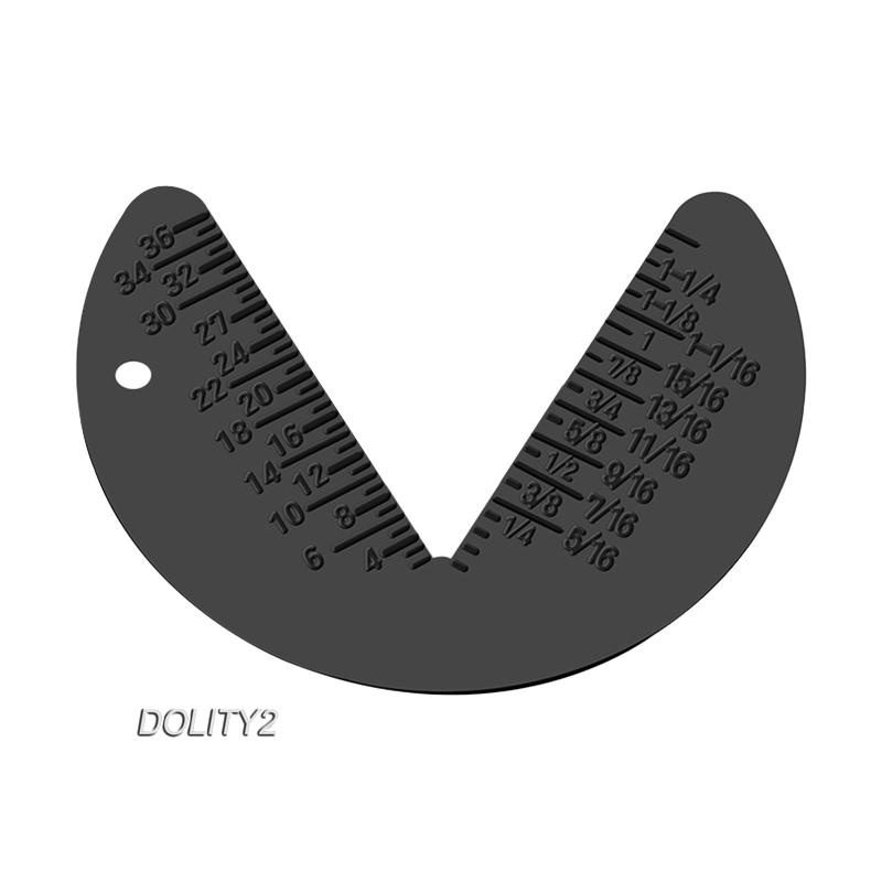 [Dolity2] Dụng Cụ Đai Ốc Vít Trọng Lượng Nhẹ G1 / 8 2 g13 / 8 Kiểm Tra Kích Thước Gỗ