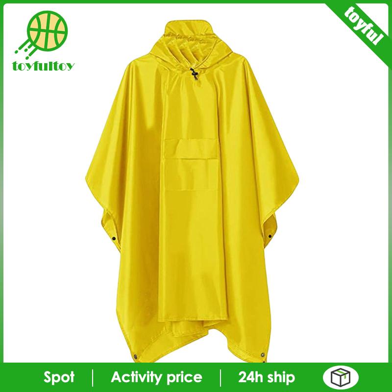 Áo Mưa Poncho Khẩn Cấp Có Thể Tái Sử Dụng Cho Người Lớn