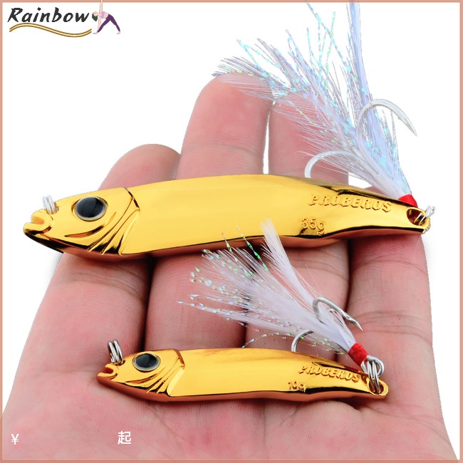 Set 5 Mồi Giả Nhử Cá Bằng Sequin Gắn Kèm Móc Câu Tiện Dụng