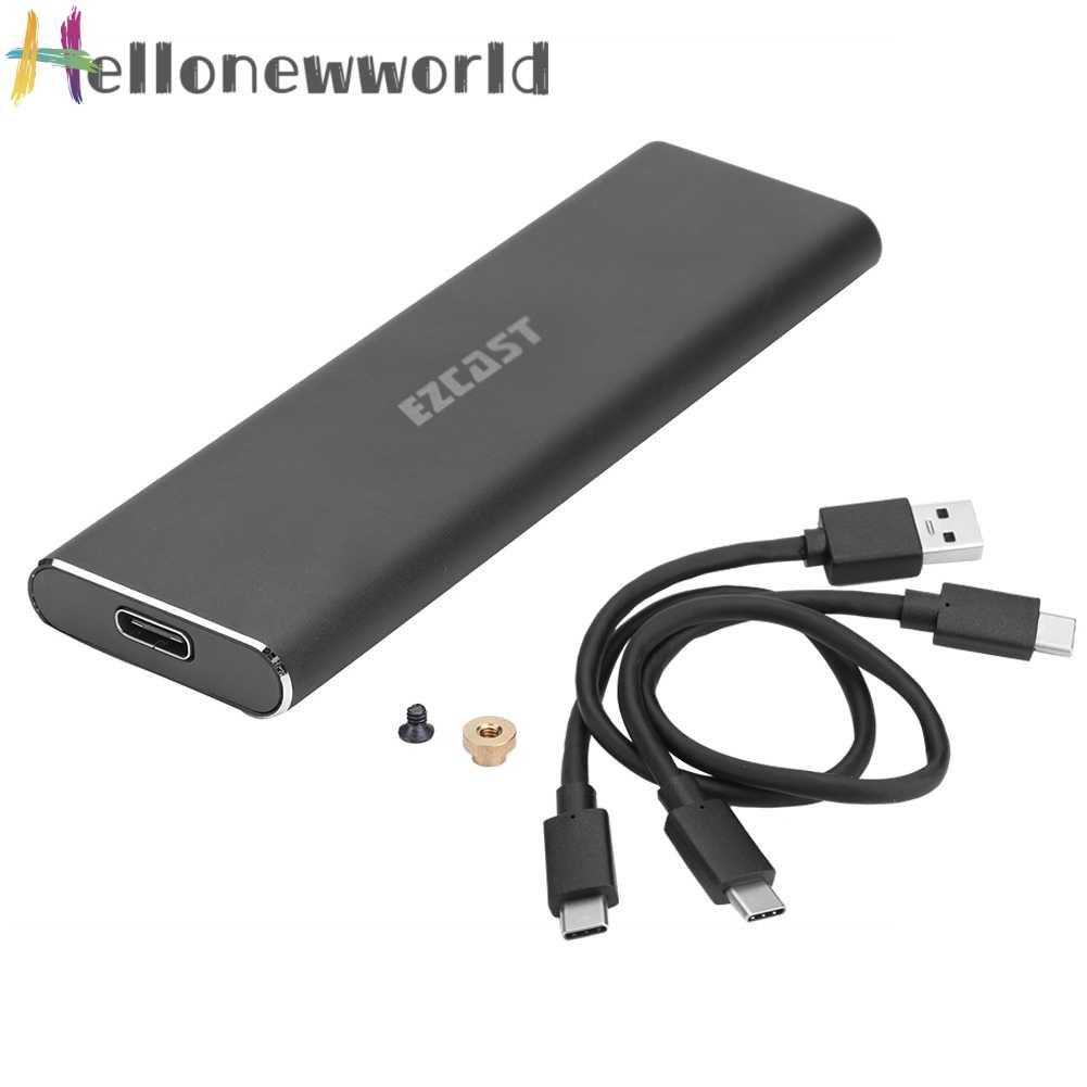 Hộp Đựng Ổ Cứng M2 SSD NVME Pci-E M.2 Sang USB Type C 3.1 GEN2 M Key Adapter