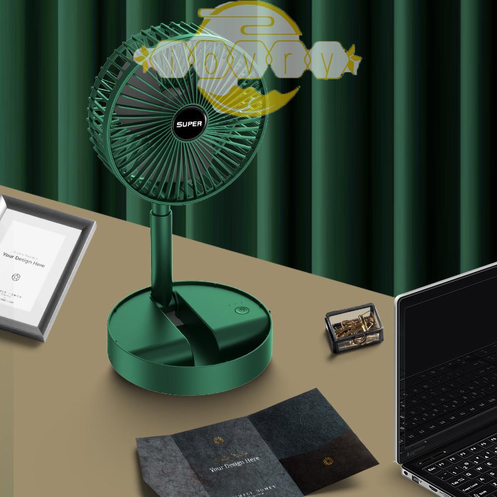 Quạt Mini 2 Trong 1 Sạc USB 3 Chế Độ Gấp Gọn Tiện Dụng