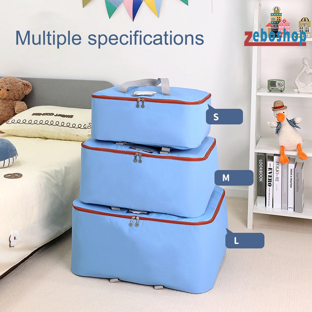 Túi Đựng Chăn Mền Bằng Polyester Chống Mòn In Hoạt Hình Dễ Thương Cho Bé Mẫu Giáo
