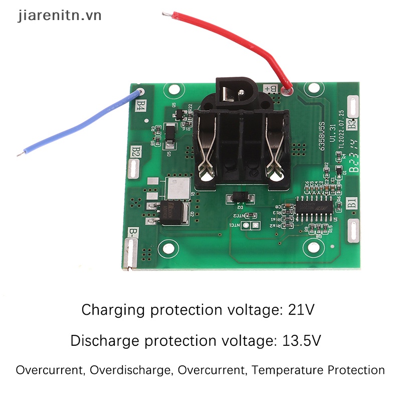 Phụ Kiện Bảo Vệ Máy Mài Góc Điện 21v Bms 5s 20A 3.7V Li Ion