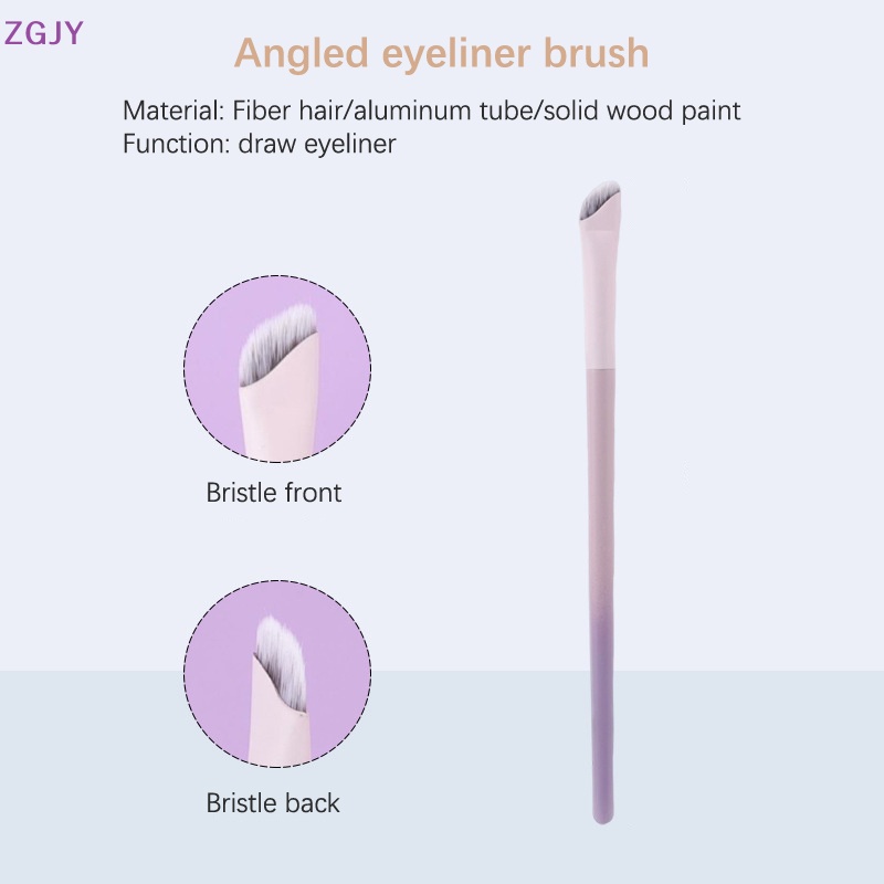 Cọ Trang Điểm Mắt ZGJY Đầu Vát Góc Nghiêng Mới