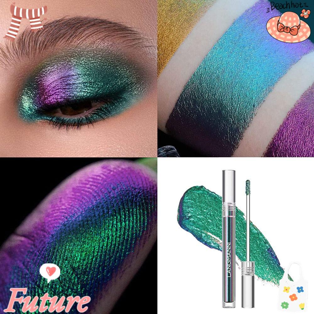 Phấn Mắt Dạng Lỏng Ánh Kim Tuyến Lấp Lánh Nhiều Chiều Lâu Trôi