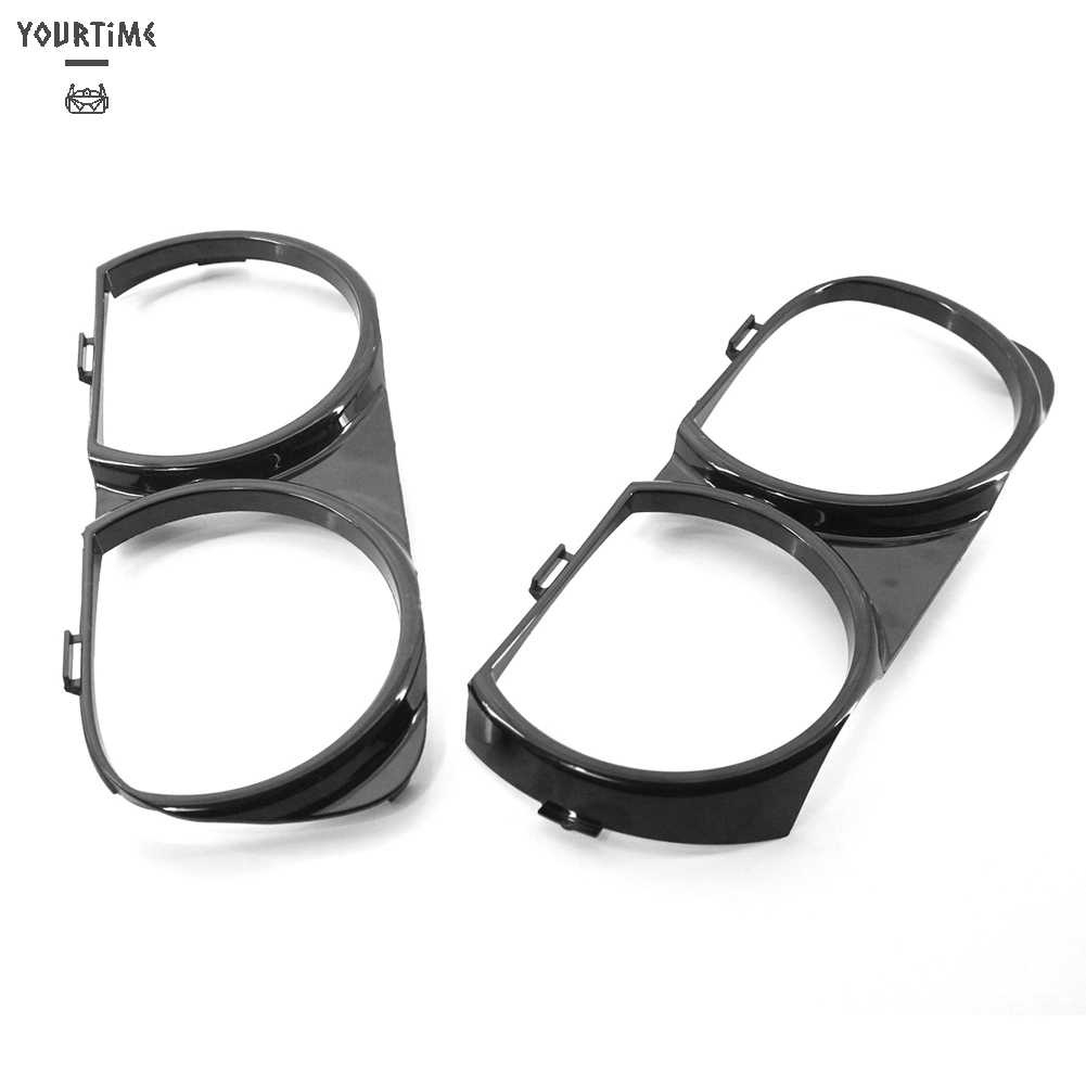 2 Khung Viền Đèn Pha Trước Cho Xe Hơi Dodge Challenger