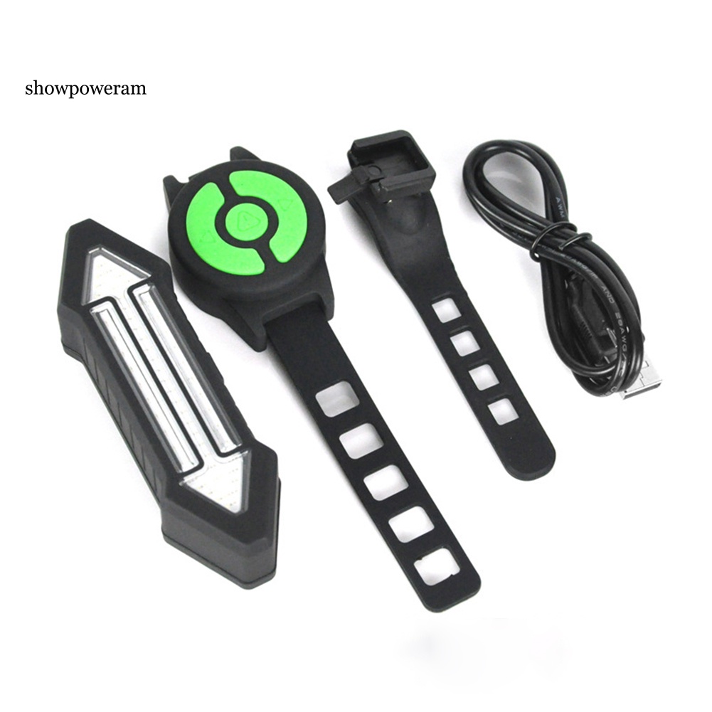 Đèn LED Gắn Đuôi Xe Đạp Kèm Sạc USB Chống Thấm Nước Tiện Dụng Chất Lượng Cao