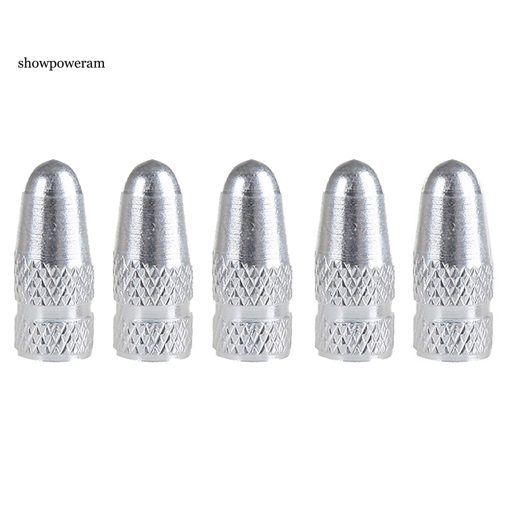 Set 5 Nắp Van Xe Đạp MTB Bằng Hợp Kim Nhôm Chống Bụi