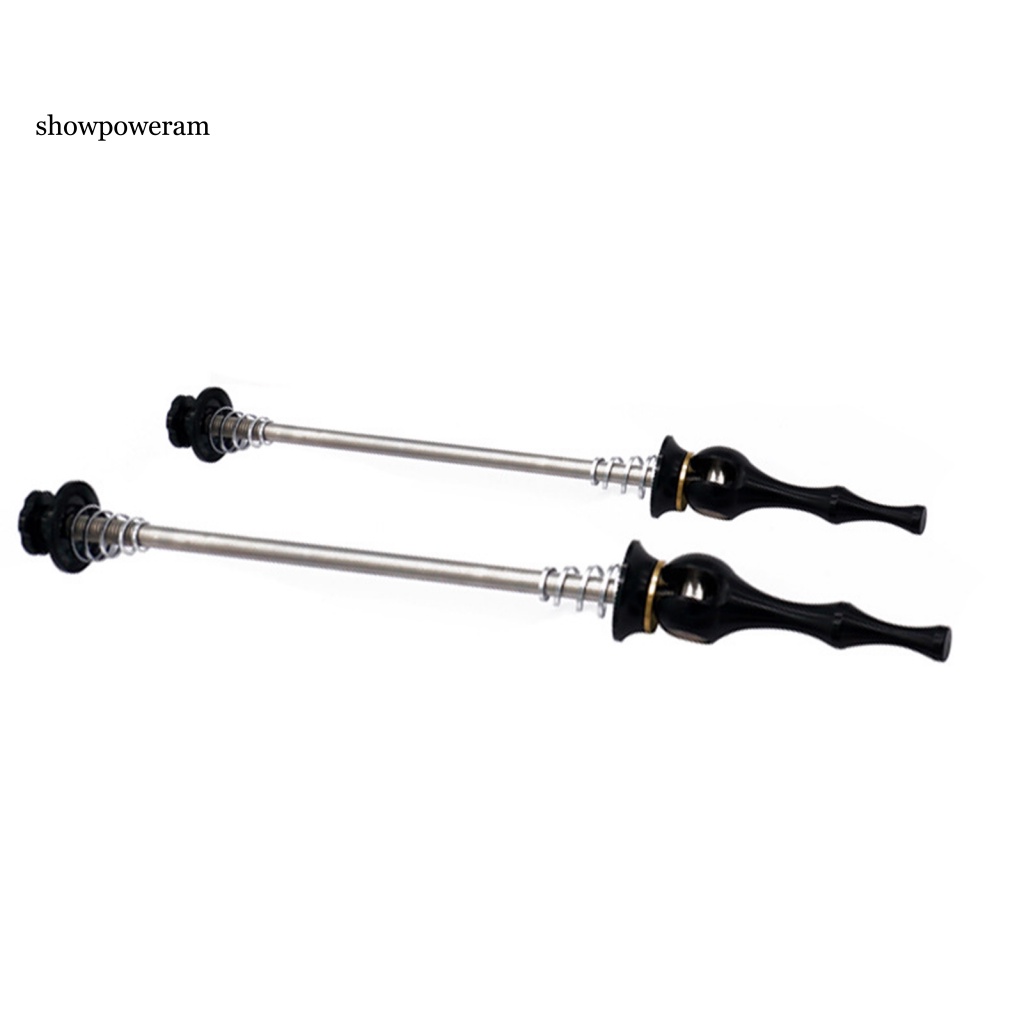 1 Cặp Trục Bánh Xe Đạp Chống Ăn Mòn Siêu Nhẹ Chất Lượng Cao