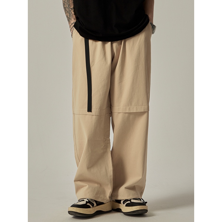 Quần Dài Ống Rộng Phong Cách Retro Thời Trang Cho Nam