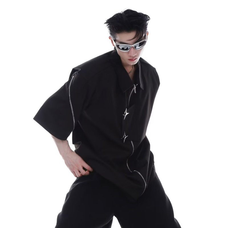 Áo Thun POLO Tay Ngắn Màu Trơn Thời Trang Mùa Hè Mới 2023 Cho Nam