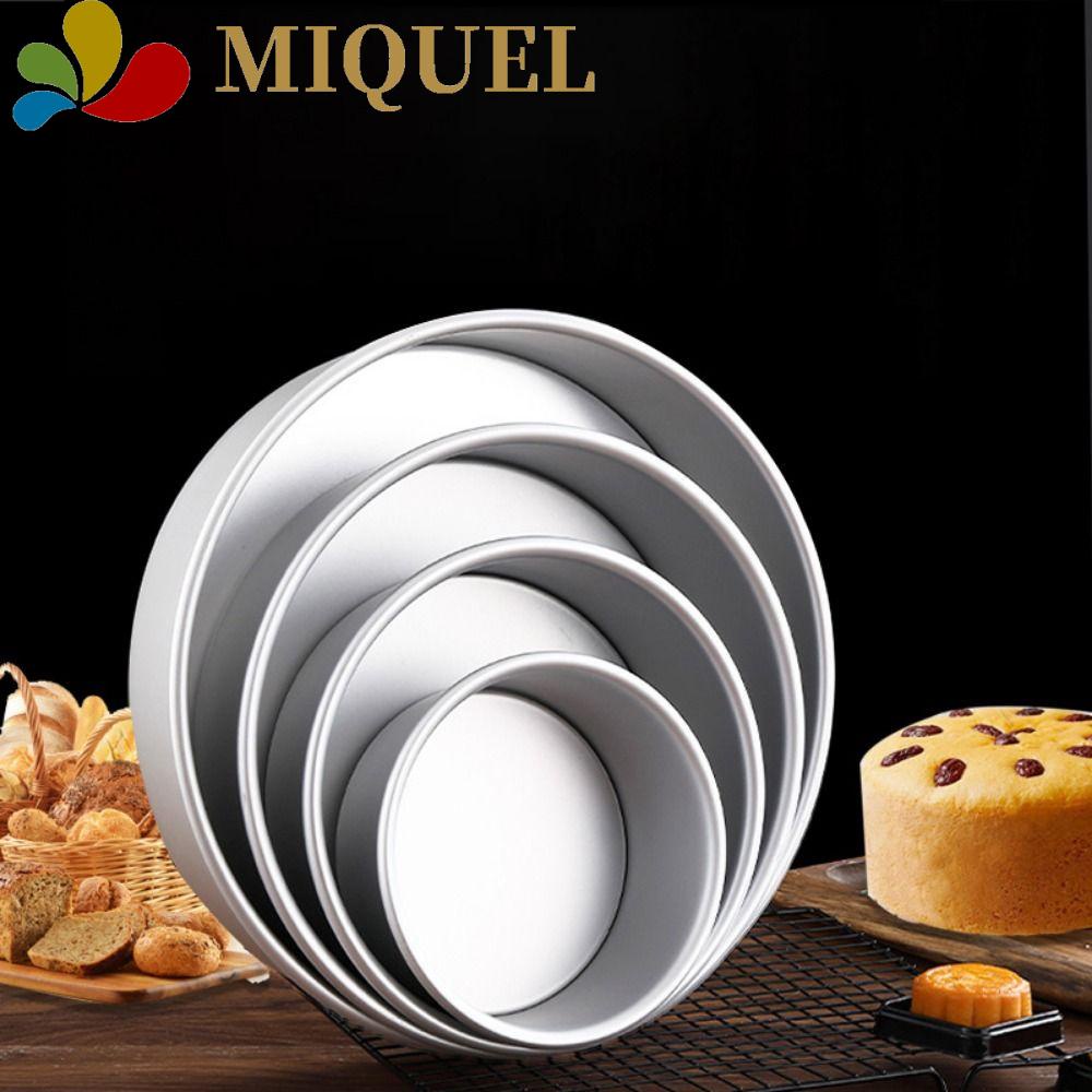 Khuôn Làm Bánh Mì Hình Tròn Bằng Nhôm Chống Rò Rỉ Có Thể Tháo Rời