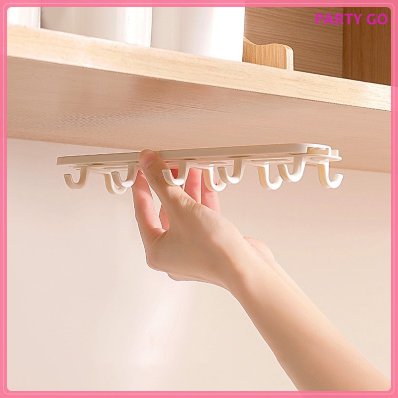 Giá Đỡ Dụng Cụ Nhà Bếp Có Móc Treo Dạng Trượt