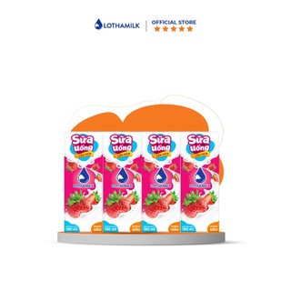 (Mix 2 vị) Thùng 48 hộp 110ml sữa chua Long Thành