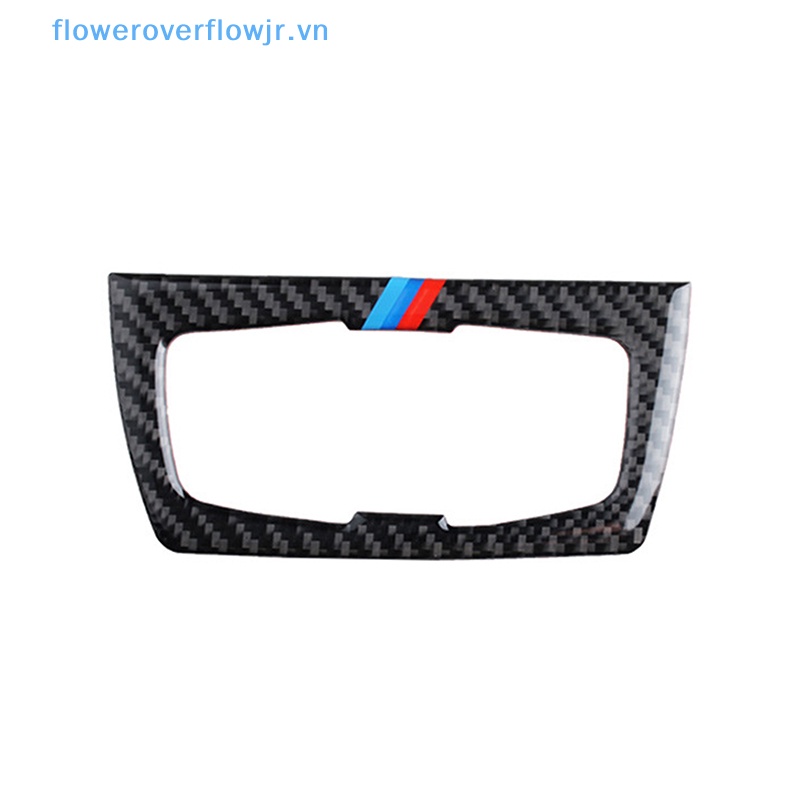 Miếng Dán Công Tắc Đèn Pha Họa Tiết Sợi Carbon Sang Trọng Cho Xe Hơi X3 Series 2013-2019