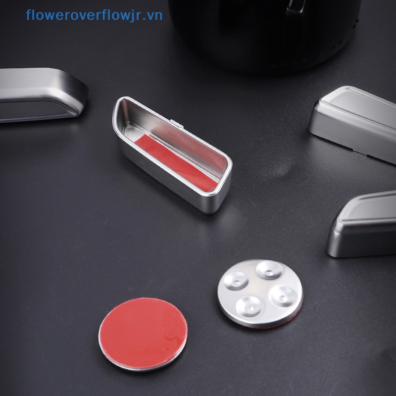 Set 6 Miếng Dán Nút Điều Chỉnh Ghế Ngồi Trang Trí Nội Thất Xe Hơi Tesla Model 3 Y