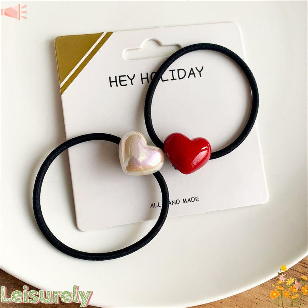 Dây Buộc Tóc Màu Sắc Đơn Giản Xinh Xắn Cho Nữ