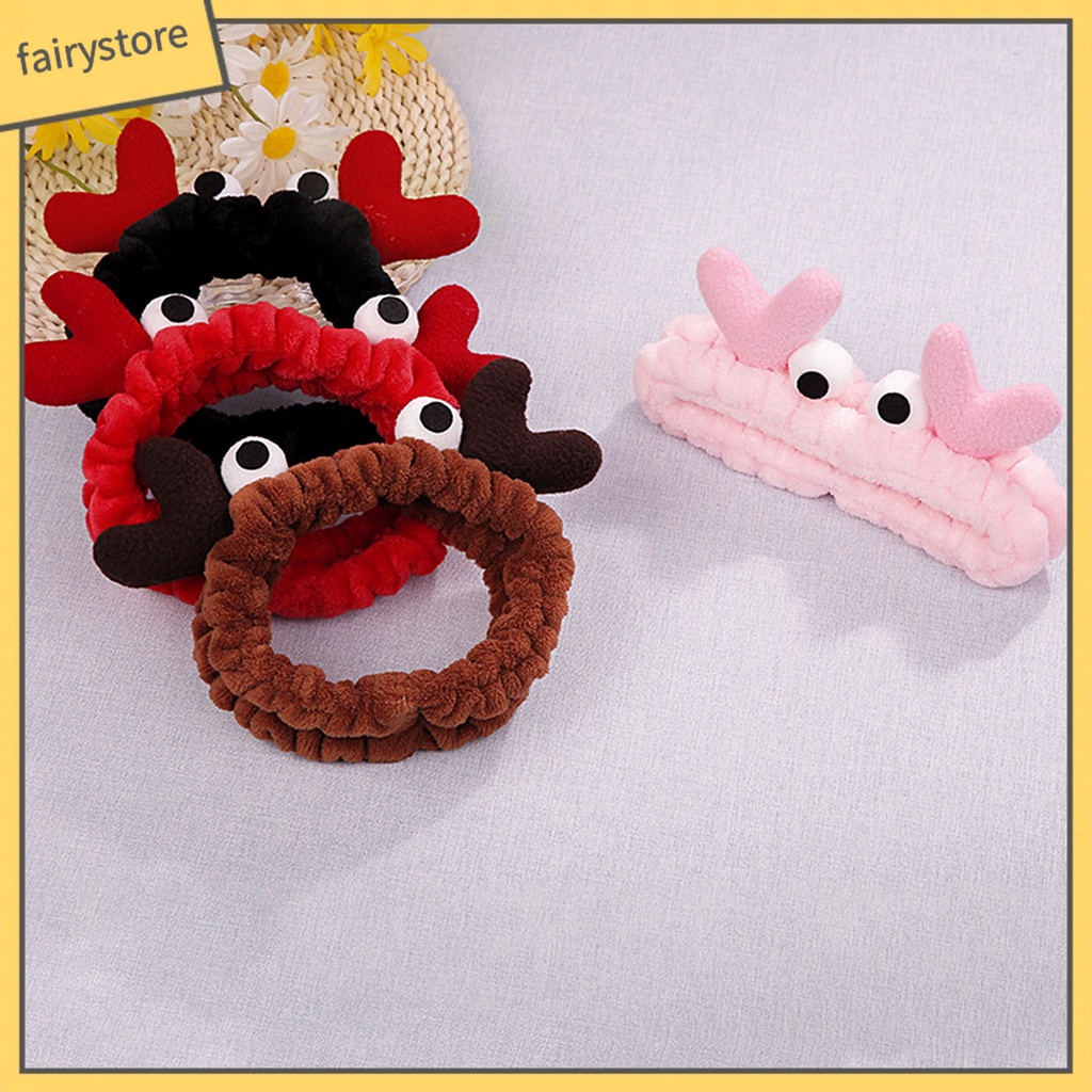 Băng Đô Cài Tóc Co Giãn Hình Tai Cua Hoạt Hình Dễ Thương Cho Nữ