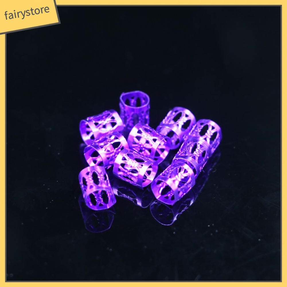 Set 100 Kẹp Tóc Bện Bằng Nhôm Màu Trơn Thời Trang Dành Cho Nữ