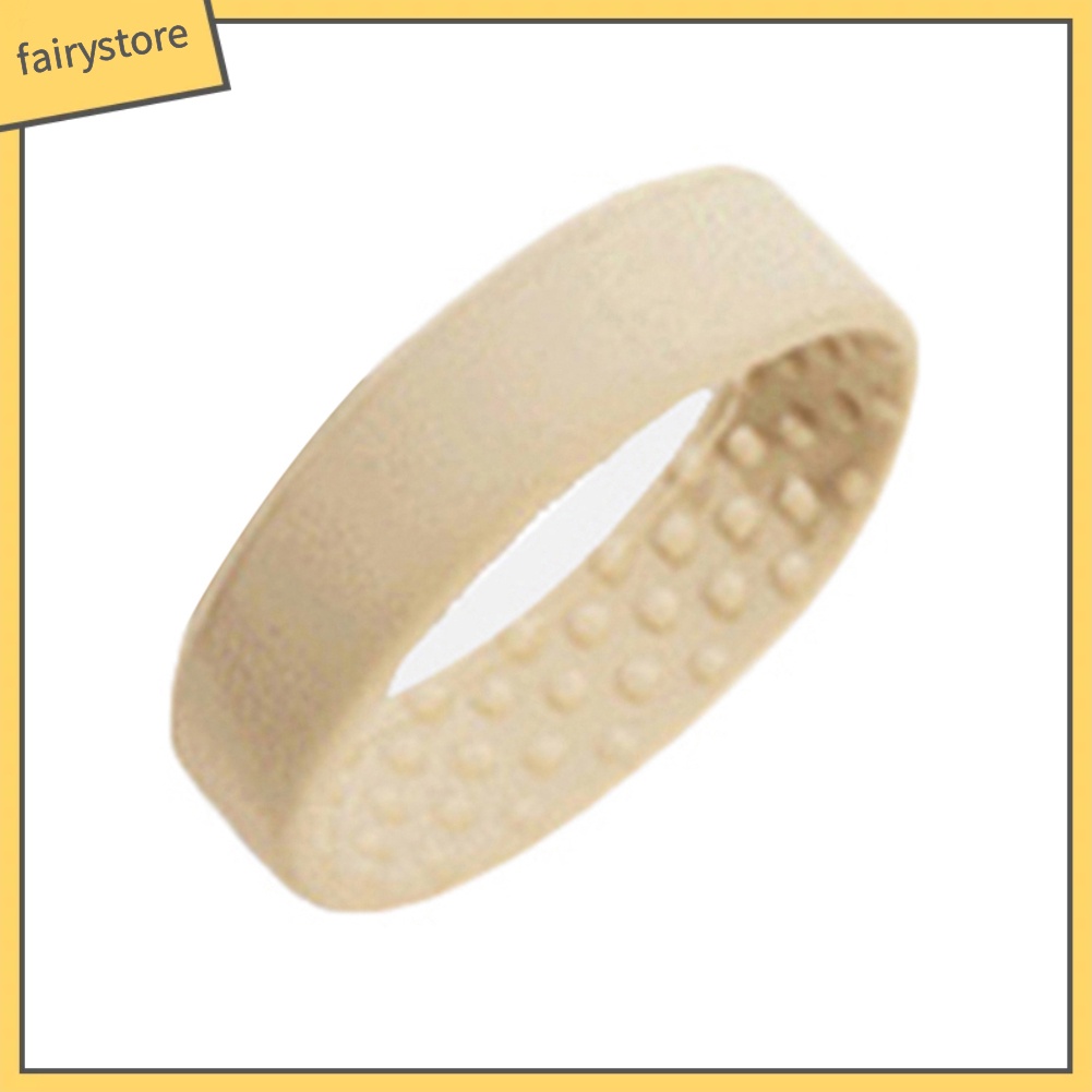 1 Dây Cột Tóc Silicon Co Giãn Màu Trơn Thời Trang Cho Nữ Giá Đỡ