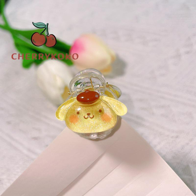 🍒🍒CHERRYKOKO Kẹp Tóc Mini Bằng Acrylic HìNh Chú CúN Dễ Thương ThờI Trang Cho Nữ