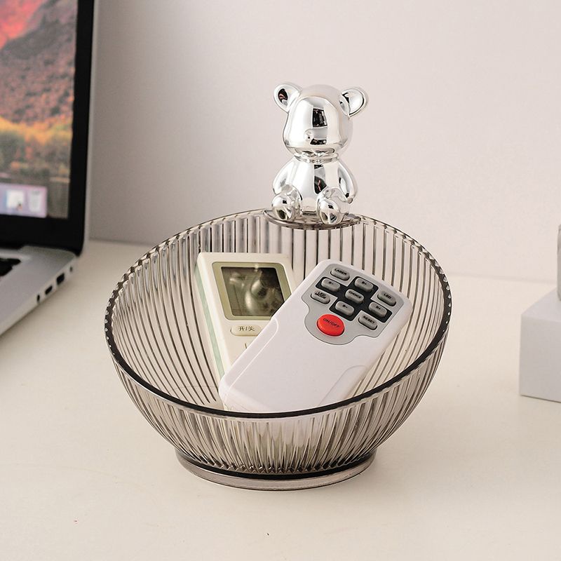 Khay Đựng Chìa Khóa Hình Gấu Đơn Giản Hiện Đại Sáng Tạo Trang Trí Phòng Khách