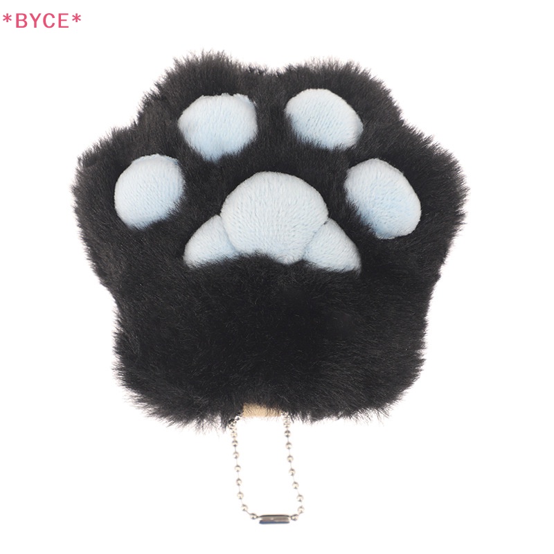 Móc Khóa Hình Chân Mèo Nhồi Bông Đáng Yêu Mới