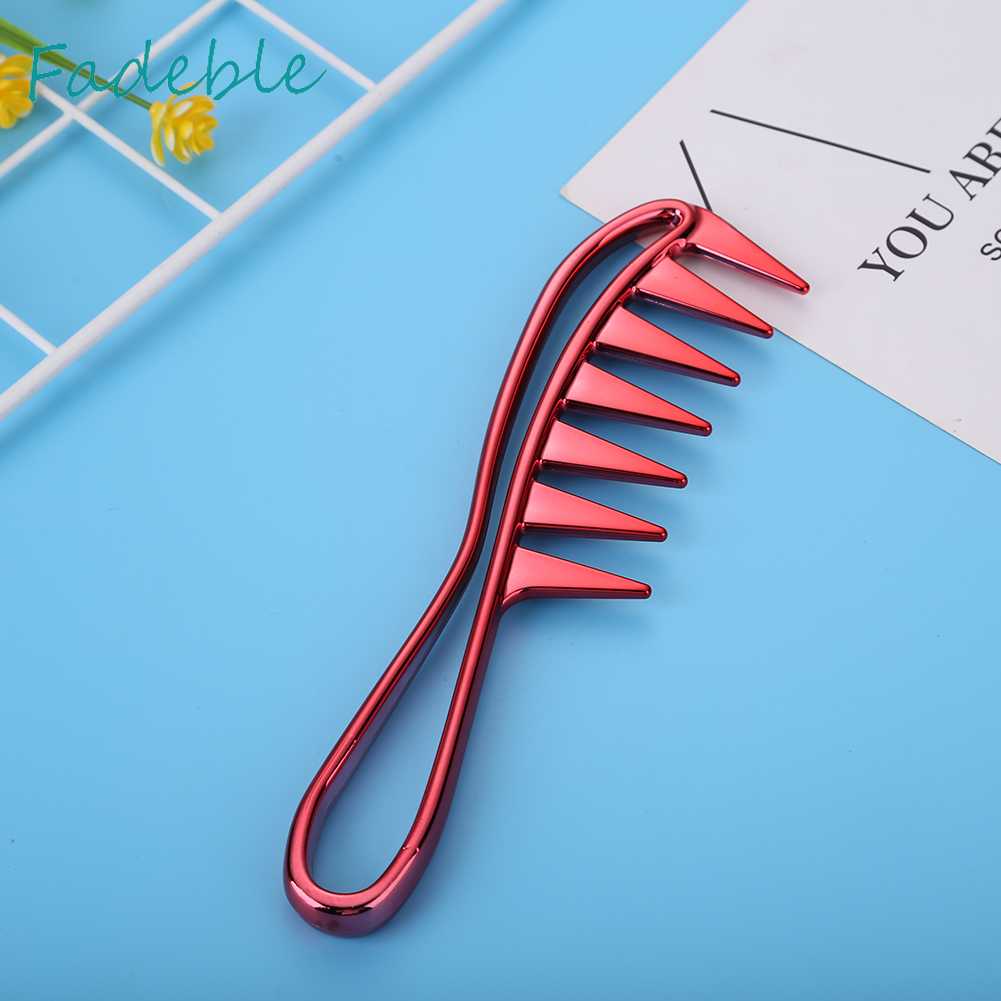 Lược Nhựa Chải Tóc Xoăn Chống Tĩnh Điện Thiết Kế Hình Cá Mập Độc Đáo