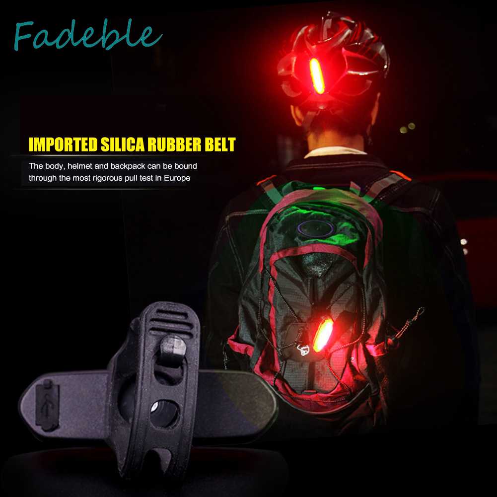 Đèn LED Cảnh Báo Phía Sau Cho Xe Đạp Leo Núi 120LM