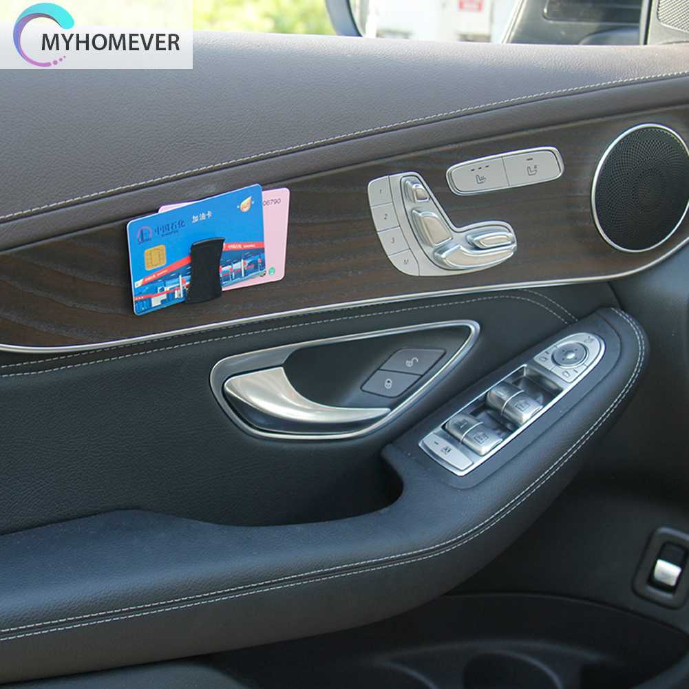 Bộ 2 Kẹp Giữ Thẻ / Mắt Kính Gắn Trên Xe Hơi