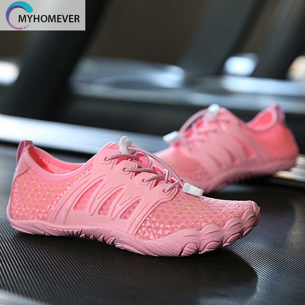 Giày Thể Thao Siêu Nhẹ Co Giãn Thoáng Khí Thời Trang Cho Nam Nữ