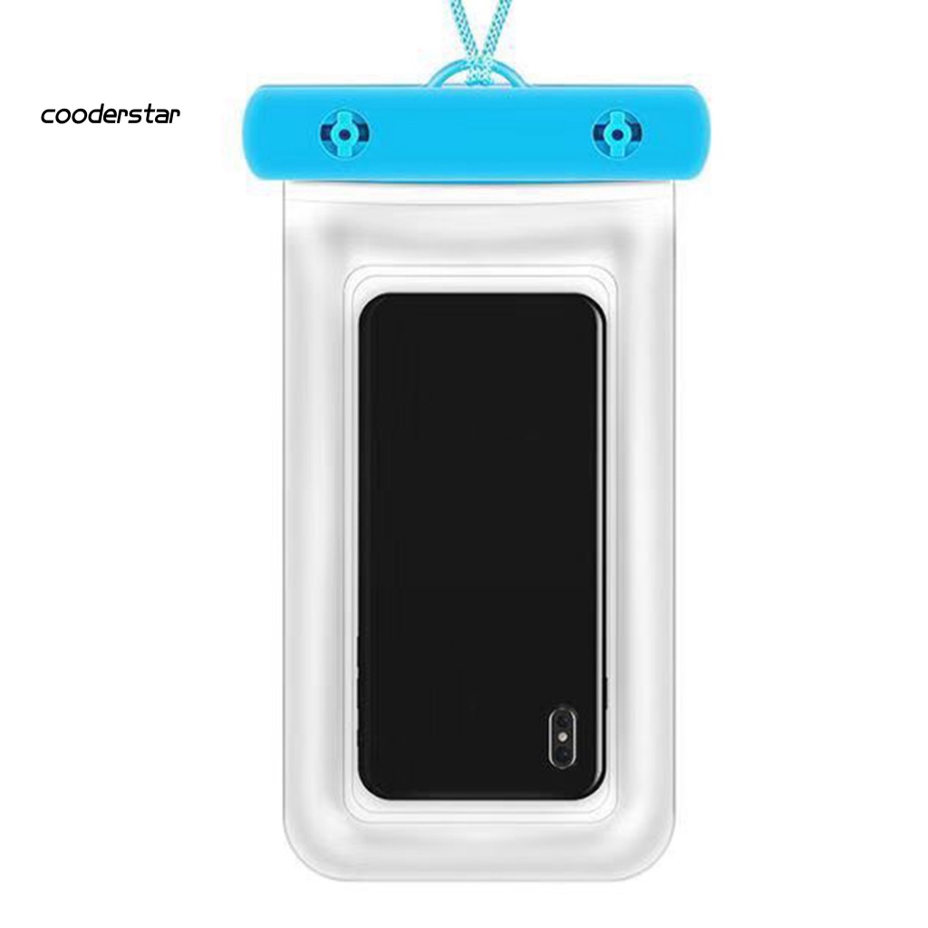 Túi Đựng Điện Thoại Bơm Hơi Chống Nước Trọng Lượng Nhẹ Dùng Khi Đi Bơi