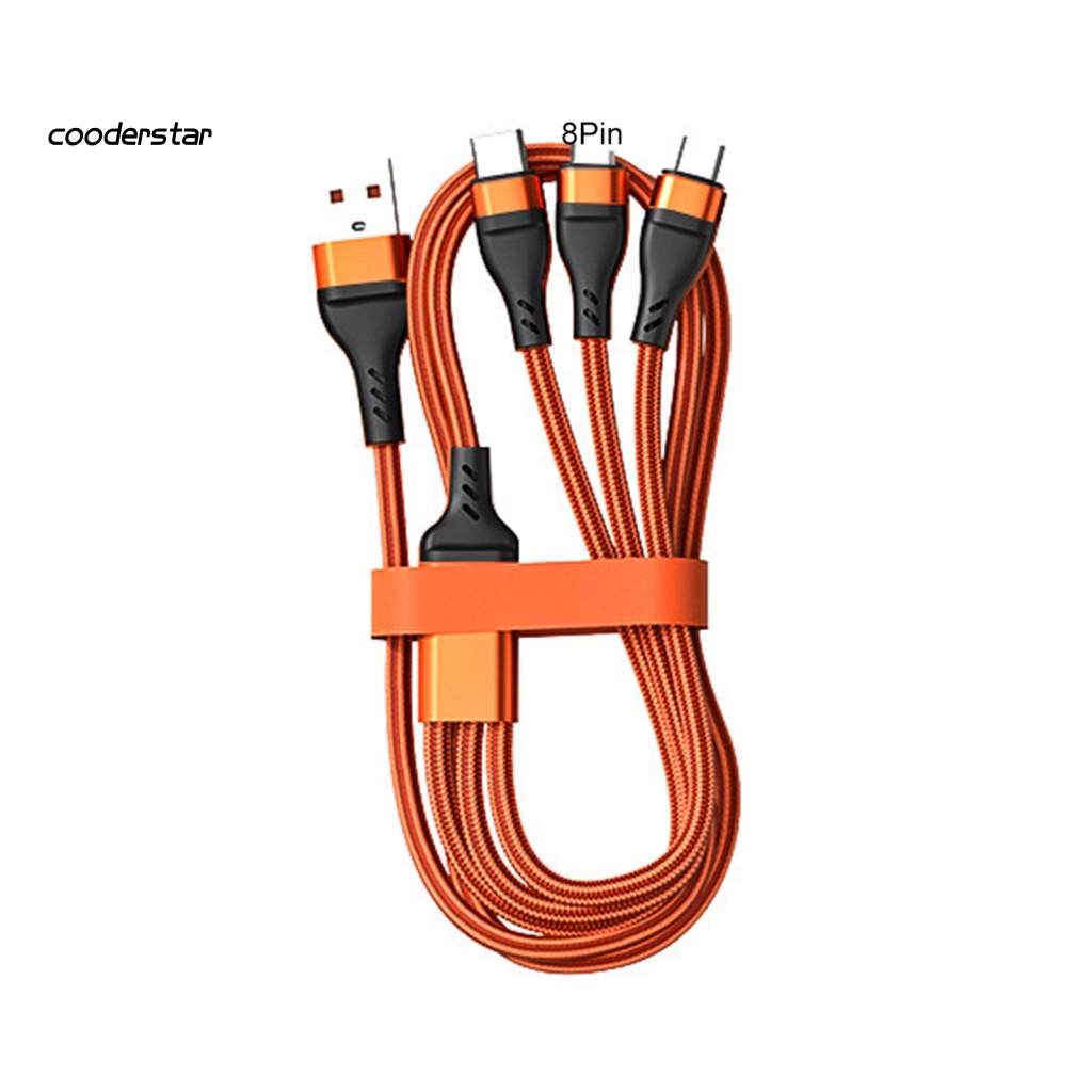 Dây Cáp Sạc USB 3 Trong 1 Bằng Hợp Kim Nhôm Chống Oxy Hóa Cho Điện Thoại / Máy Tính Bảng