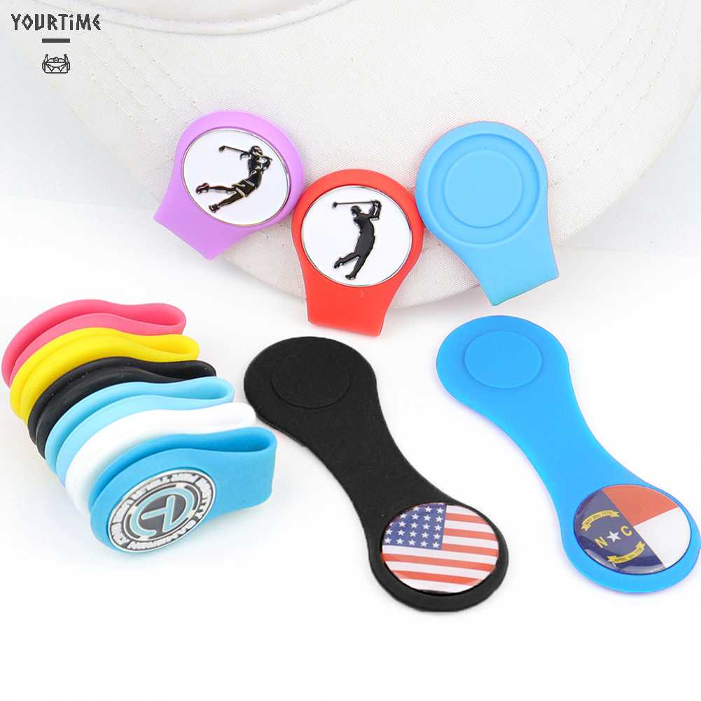 Kẹp Đánh Dấu Vị Trí Bóng Golf Mini Bằng Silicone Tiện Dụng