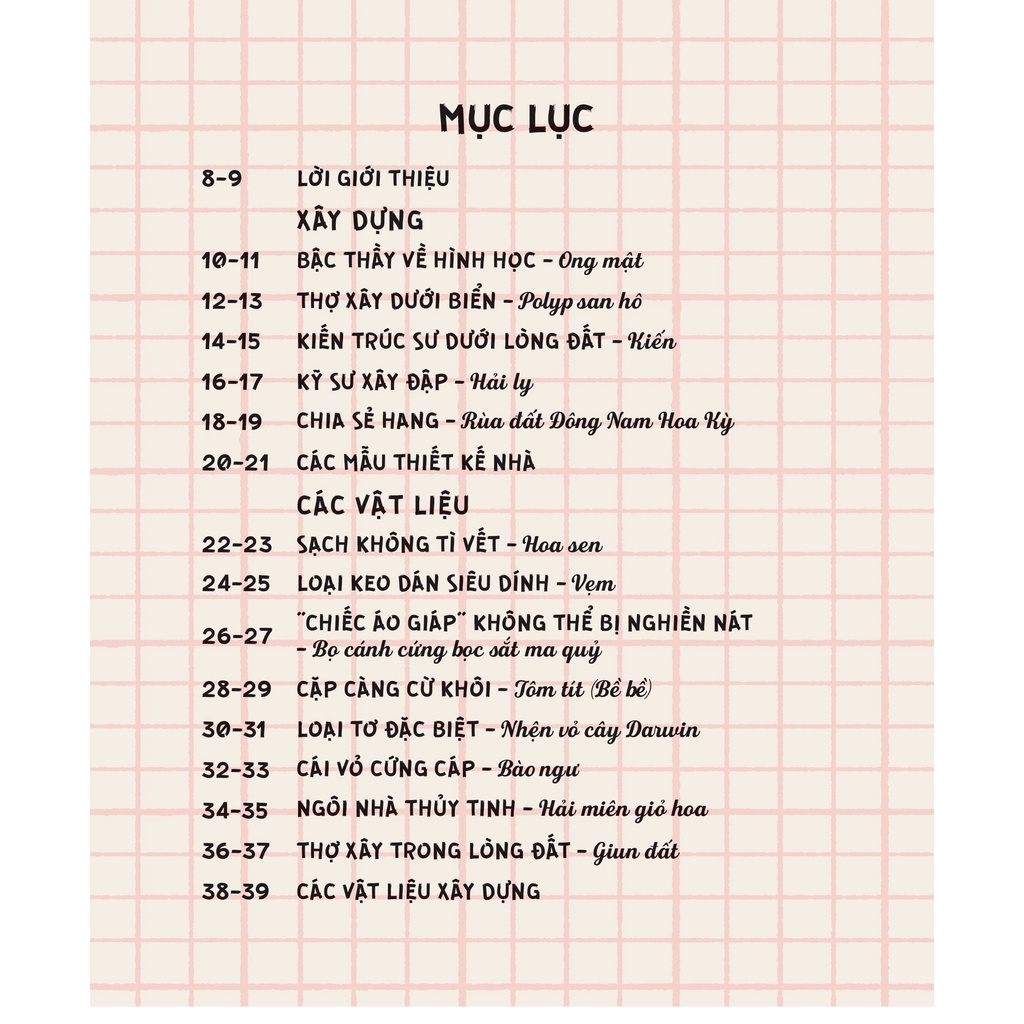 Sách - Động Vật Có Tầm Ảnh Hưởng -Hạng Mục: Xây Dựng -Nguồn Cảm Hứng Cho Những Công Trình Kiến Trúc Của Loài Người (DTI)
