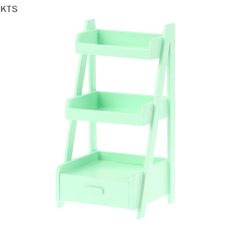 1 Kệ Để Cây 3 Tầng Trang Trí Nhà Búp Bê 1: 12